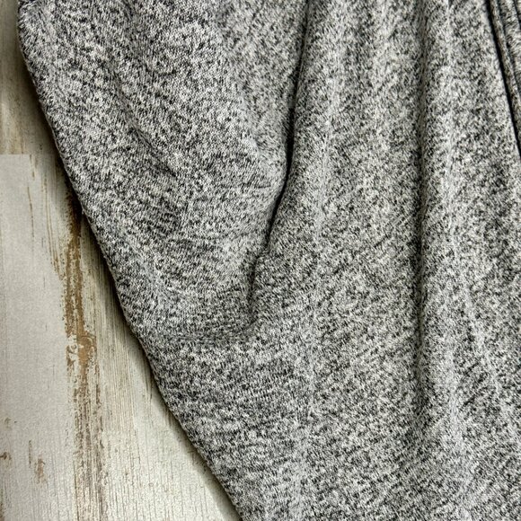 Wantable Heathered Grey Open Front Dolman 3/4 Sleeve Cardigan Sweater Size 2X - Picture 3 of 9